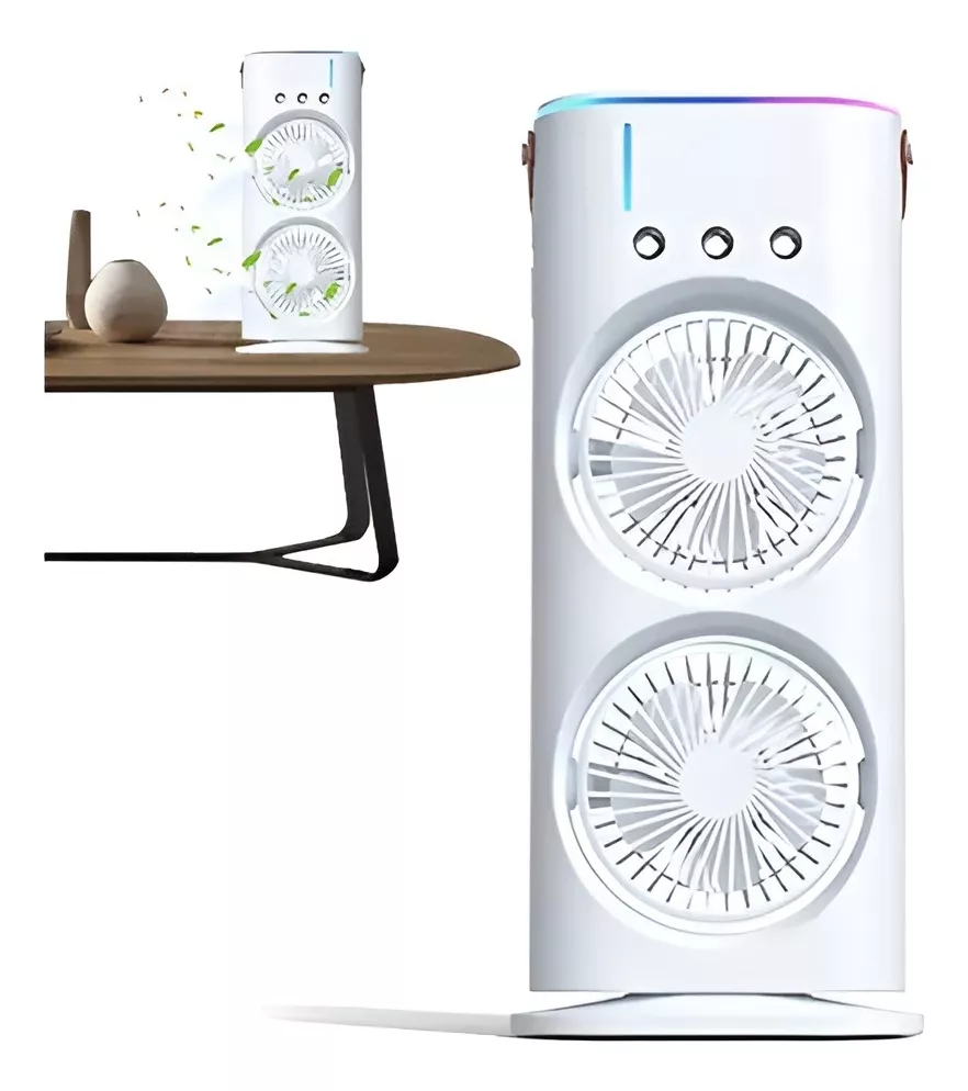 Portable Light Humidifier Double-Ended Spray Fan