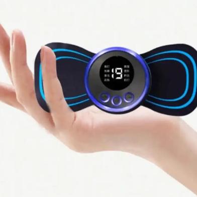 Neck Massager Portable Mini Electric Cervical Massage Stimulator Pain Relief Back Meridian Massager