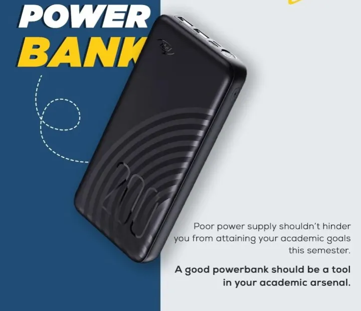 itel 20000mAh Dual Output Fast Charging STAR 200 Power Bank